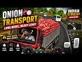 Sleepy Driver Transporting Onion Load in Indian Truck Masters! 🚛🧅😴