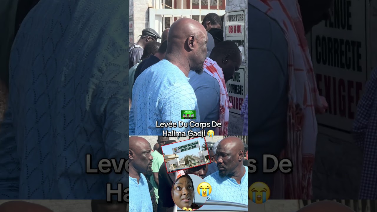 JoJo Débarque à la Levée Du Corps De Halima Gadji