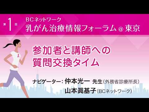 『参加者と講師への質問交換タイム』仲本光一外務省診療所超ナビゲーター