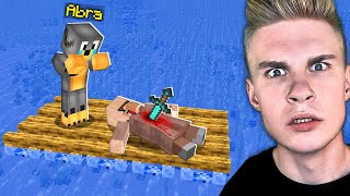 to był MÓJ JEDYNY RATUNEK na TRATWIE w Minecraft Raft... screenshot 3
