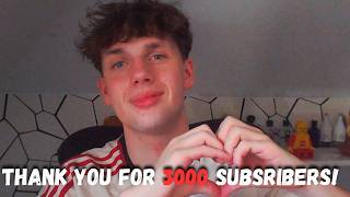 Thank You Guys For 3000 Subscribers