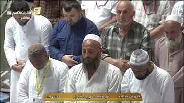 صلاة العشاء الخميس 19-12-1439هـ الشيخ ماهر المعيقلي - سورة المطففين