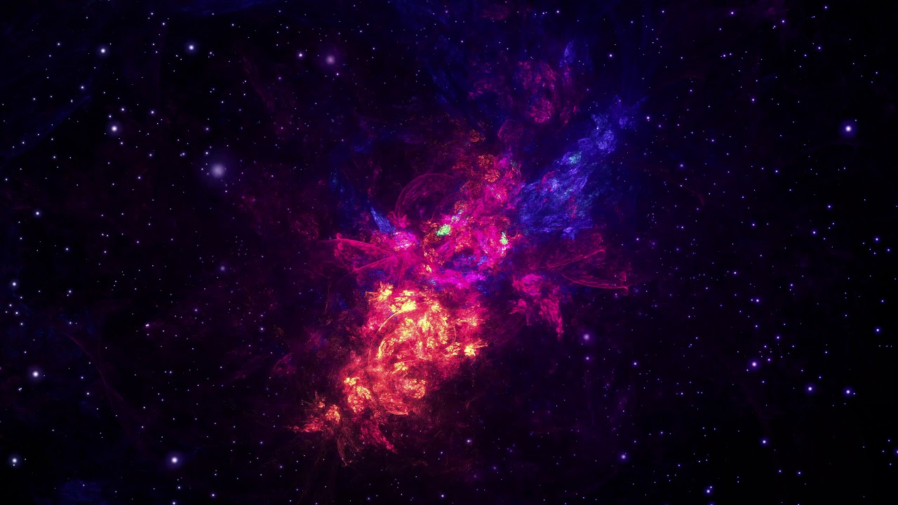 4K Blue Nebula - Moving Background #AAVFX Live Wallpaper 
