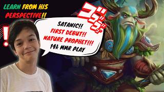 LEARN THIS! The Miracle Boy "Satanic" Nature Prophet Best rat doto! Unstoppable #dota2shorts #dota2
