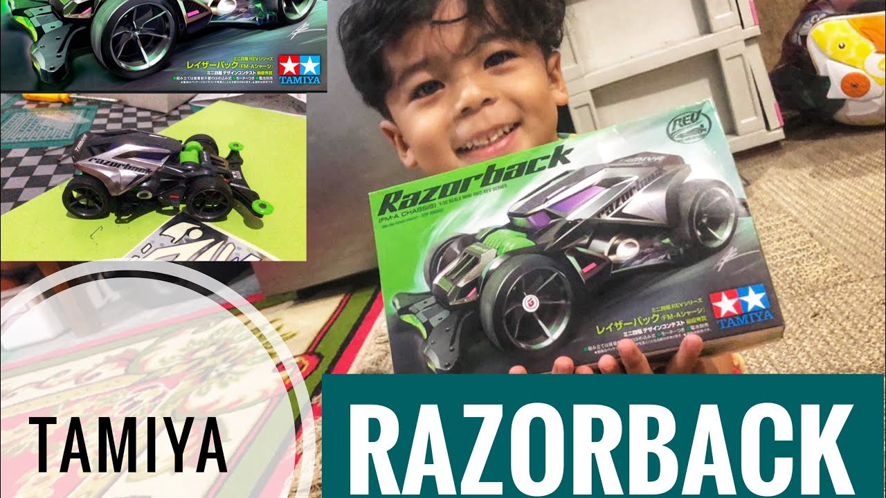 Atha Rakit || TAMIYA RAZORBACK Mini 4WD 18713 ( FM-A CHASSIS ) || A.R ...