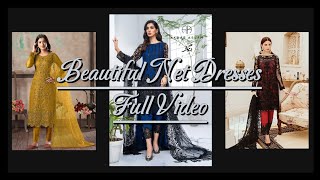 Beautiful Net Dresses Full Video |Royal Dresses|