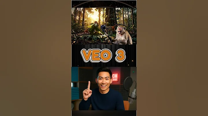 Google Veo 3 Turns Text into Film—Monkey Camping Scene in Seconds! #shorts