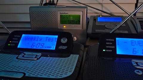 6:00PM KEC38 NWR Required Weekly Test