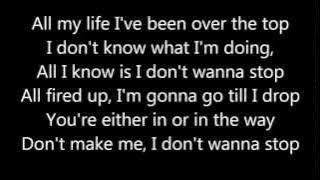 I Don't Wanna Stop - Ozzy Osbourne (LYRICS)