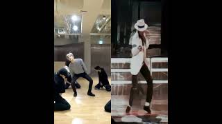 Michael Jackson and Taemin &quot;Smooth Criminal step&quot; #michaeljackson #taemin