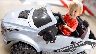 2 YEAR OLDS BEST DAY EVER! (RC Trucks \& Power Wheels!)