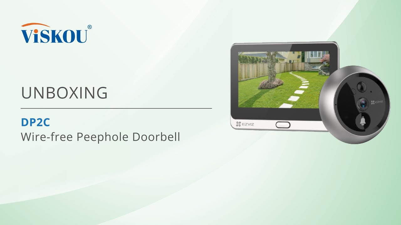 UNBOXING: Wire-free Peephole Doorbell