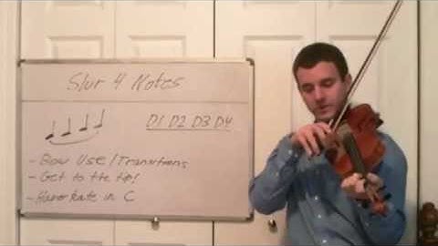 Slur Four Notes on Violin - Tips and Tricks for Violin Articulation