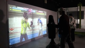 Ar boxing interactive projection