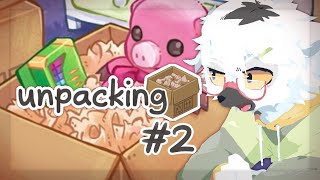【 unpacking 】収納ってめっちゃ大事だって気づきました #2【白瀧炬燵/One Lyric】