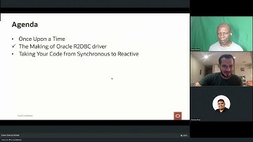 The Making of the Oracle R2DBC Driver and How to Take Your Java Code from Synchronous to Reactive