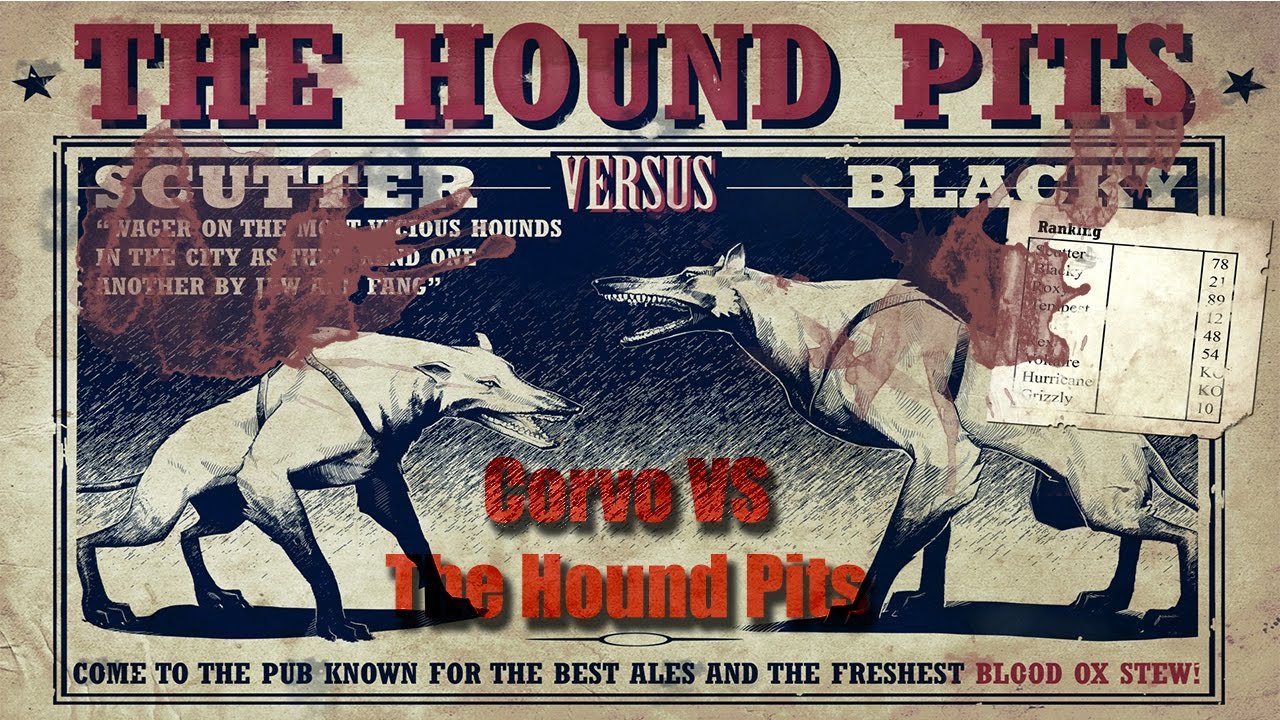 Corvo Vs The Hound Pits