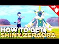 How to Get Shiny Zeraora - Pokemon Sword and Shield DLC Isle of Armor *OVER*