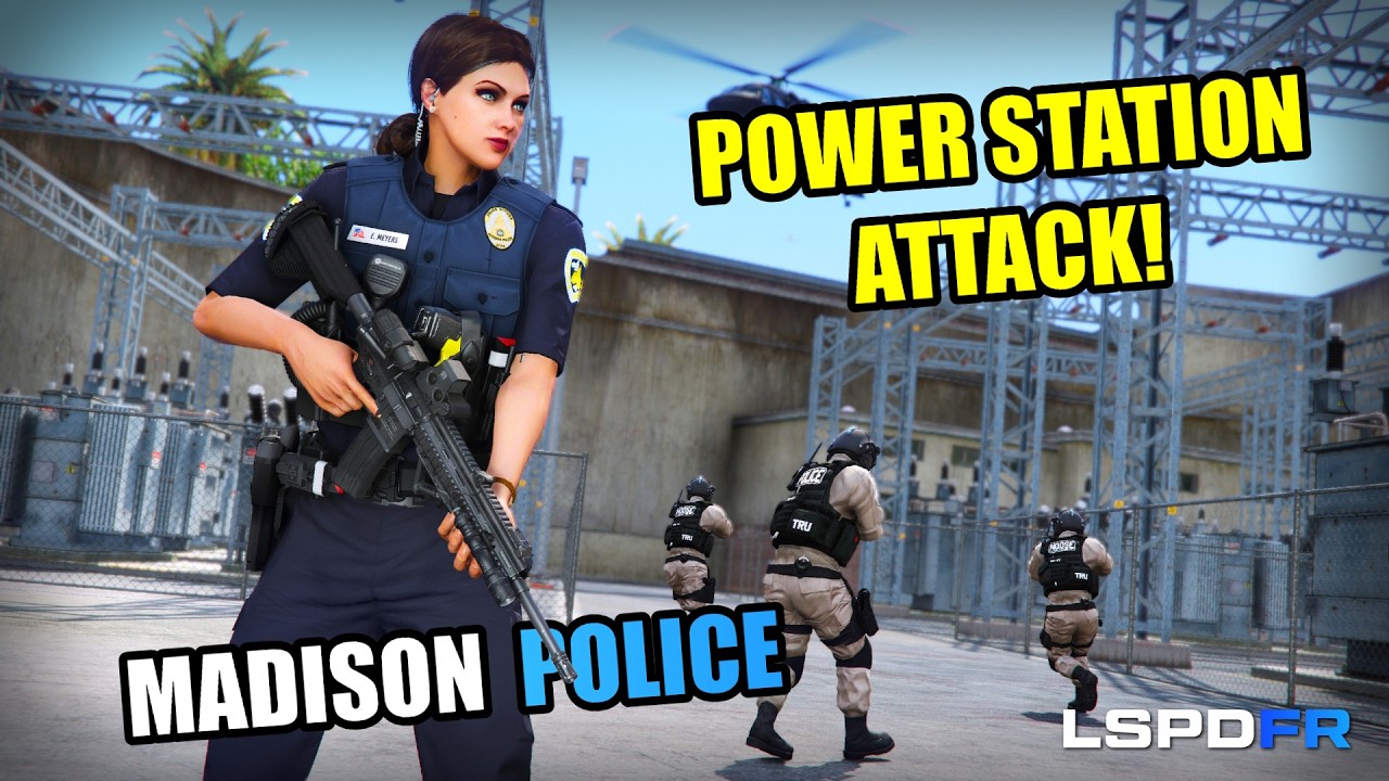 Playing GTA5 as Madison Police | GTA5 LSPDFR
