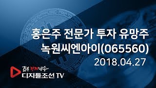 홍은주 전문가 투자 유망주_녹원씨엔아이(065560)