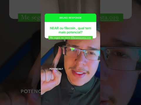 NEAR OU FILECOIN QUAL TEM MAIOR POTENCIAL ? #bitcoin #criptomoedas #ethereum #matic