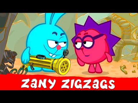 KikoRiki 2D | Zany Zigzags 🤪 Best episodes collection | Cartoon for Kids