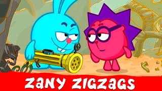 KikoRiki 2D | Zany Zigzags 🤪 Best episodes collection | Cartoon for Kids