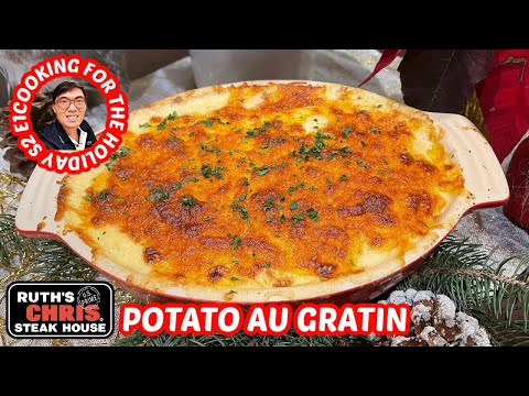 Potato Au Gratin | Ruth Chris *COPY CAT* Recipe | Easy Recipe | Cooking for the Holiday S2 E1