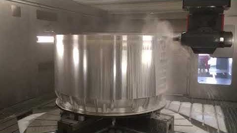 FIDIA MACHINE - GTF/RE with head  M5E and Rotary table for milling and turning