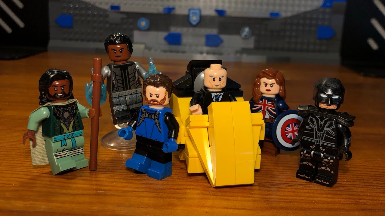 Lego Marvel Earth-838 Illuminati Customs