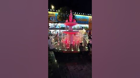 Thi công đài phun nước khách sạn Mường Thanh Cao Bằng - Tạo điểm nhấn với đài phun nước