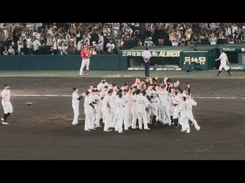 【史上最短】阪神 2025年 優勝の瞬間 球団創設90周年