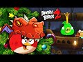 Новогодние подарки для Злых Птичек и Битва со Свинобоссом в игре Angry Birds 2