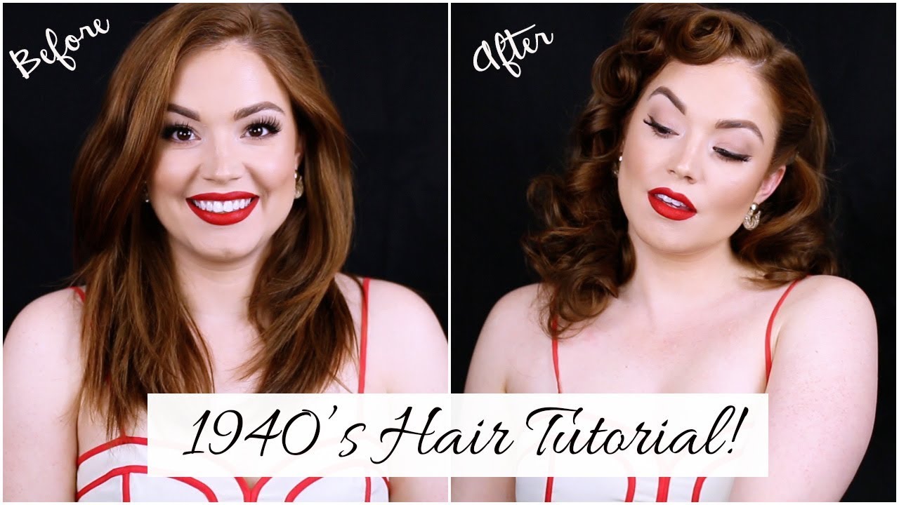 1940 S Hair Tutorial Retro