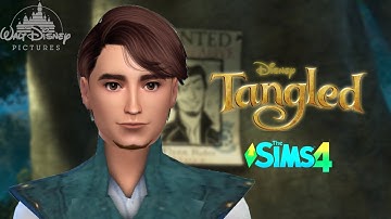 Flynn Rider "Tangled" (+ CC Links) // The Sims 4: Create A Sim