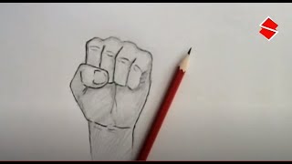 جديد | تعلم رسم قبضة اليد بطريقة سهلة