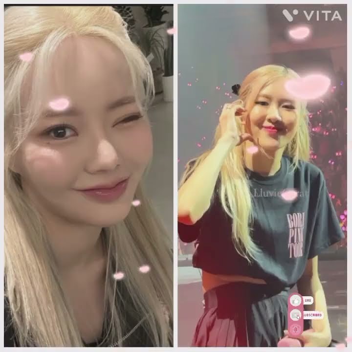 Song Jakyung vs Park Chae-young #keena #rosé  #fiftyfifty #blackpink #kpopshorts @bitterskky