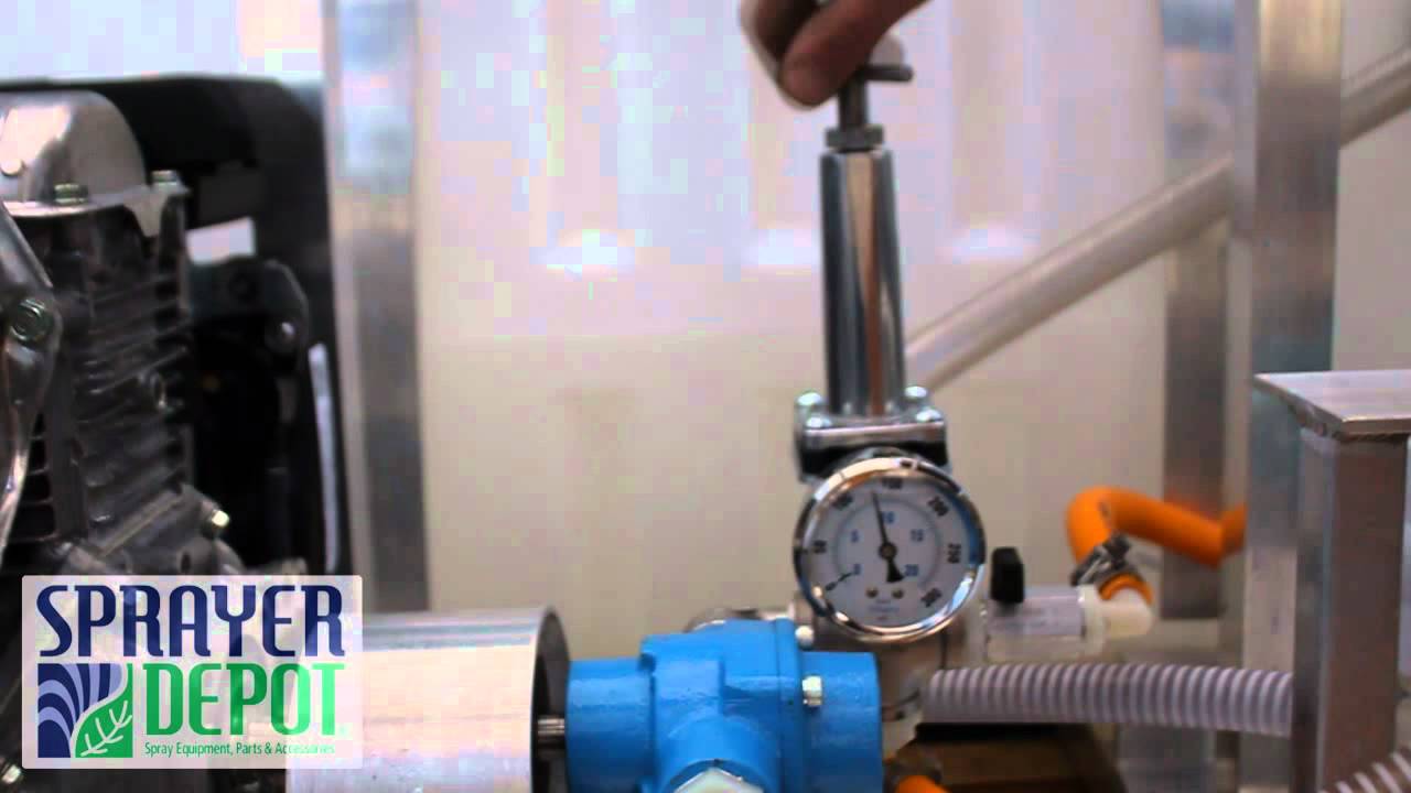 How to Set Up a Kings Sprayers 50Gallon Skid Sprayer YouTube