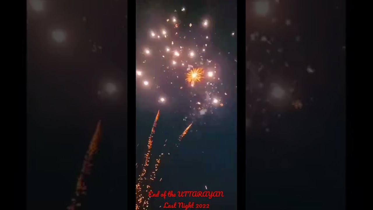 End of the UTTARAYAN Ahmedabad 2022 || Last Night 2022 || Last Day Uttarayan Ahmedabad 2022 ||