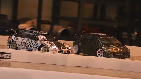 TT02 Rwd vs TT02 Rwd Drift & Drift racing Fubuki itasha