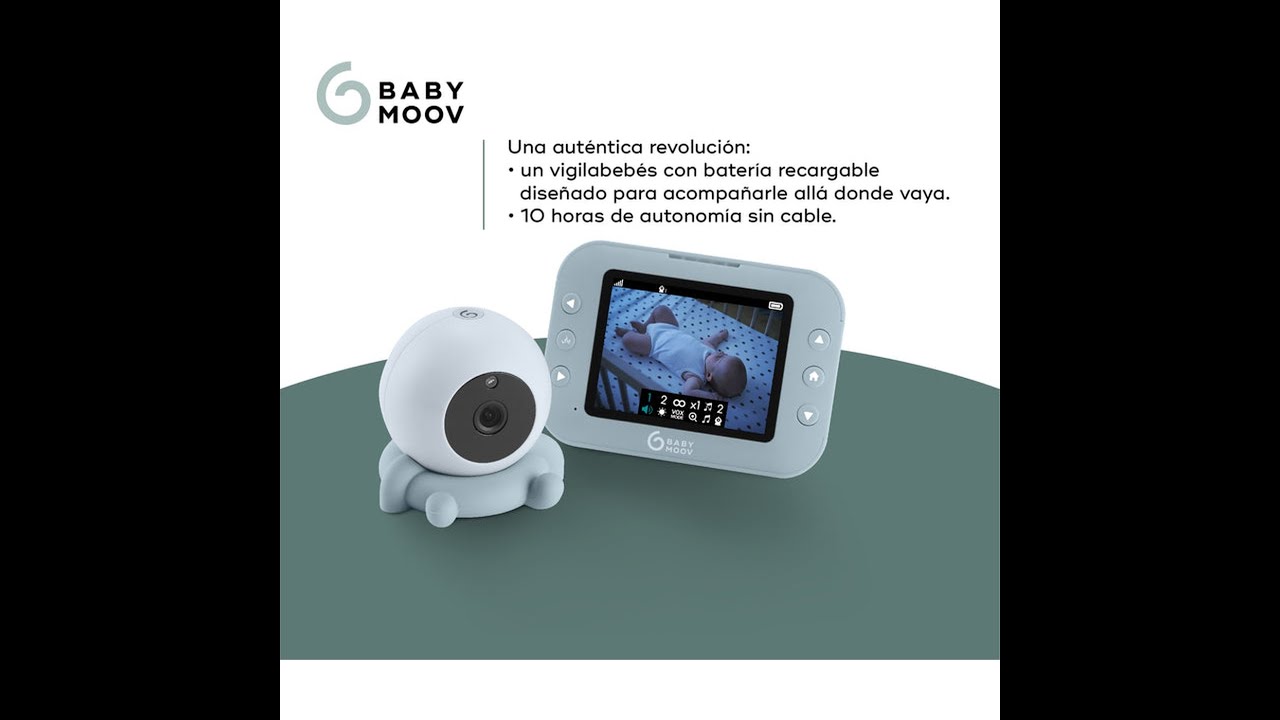 Babymoov Expert Care Vigilabebés audio 1000 m, Blanco : : Bebé