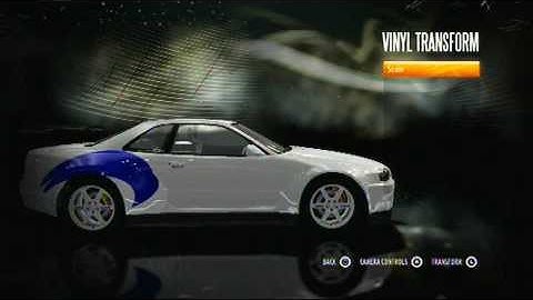 Need for Speed Shift ll How To: Make Sonic as a Vinyl ll PART (1/2)