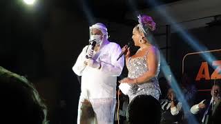 Safiye Soyman Ve Faik Öztürk Coronaya Karşı Tedbir Aldı Sahnede Resimi