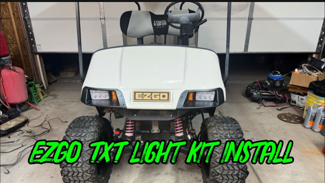 EZGO TXT Light Kit Installation - Illuminating Your Ride