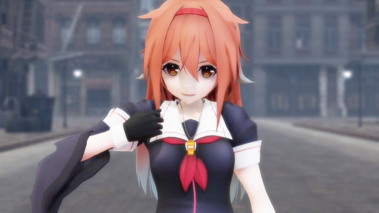 【MMD】『アイロニ』【ヲタみん】白露改二（しらつゆ，Shiratsuyu）【艦これ】1080p FullHD