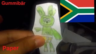 The Gummy Bear Long Afrikaans Paper Mode