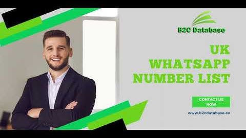UK WhatsApp Number List