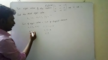 TNEB / TNPSC / Engineering Maths - Matrix and Eigen  Values