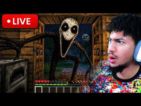 PLAYING POPULAR MINECRAFT HORROR MODS LIVE! YES, IT'S REAL