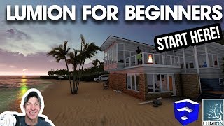 Getting Started with Lumion Real Time Rendering  BEGINNERS START HERE!